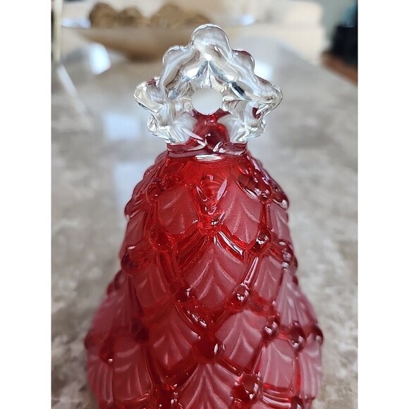 Mikasa Winter Dreams Red Christmas Bell Germany - Picture 2 of 4
